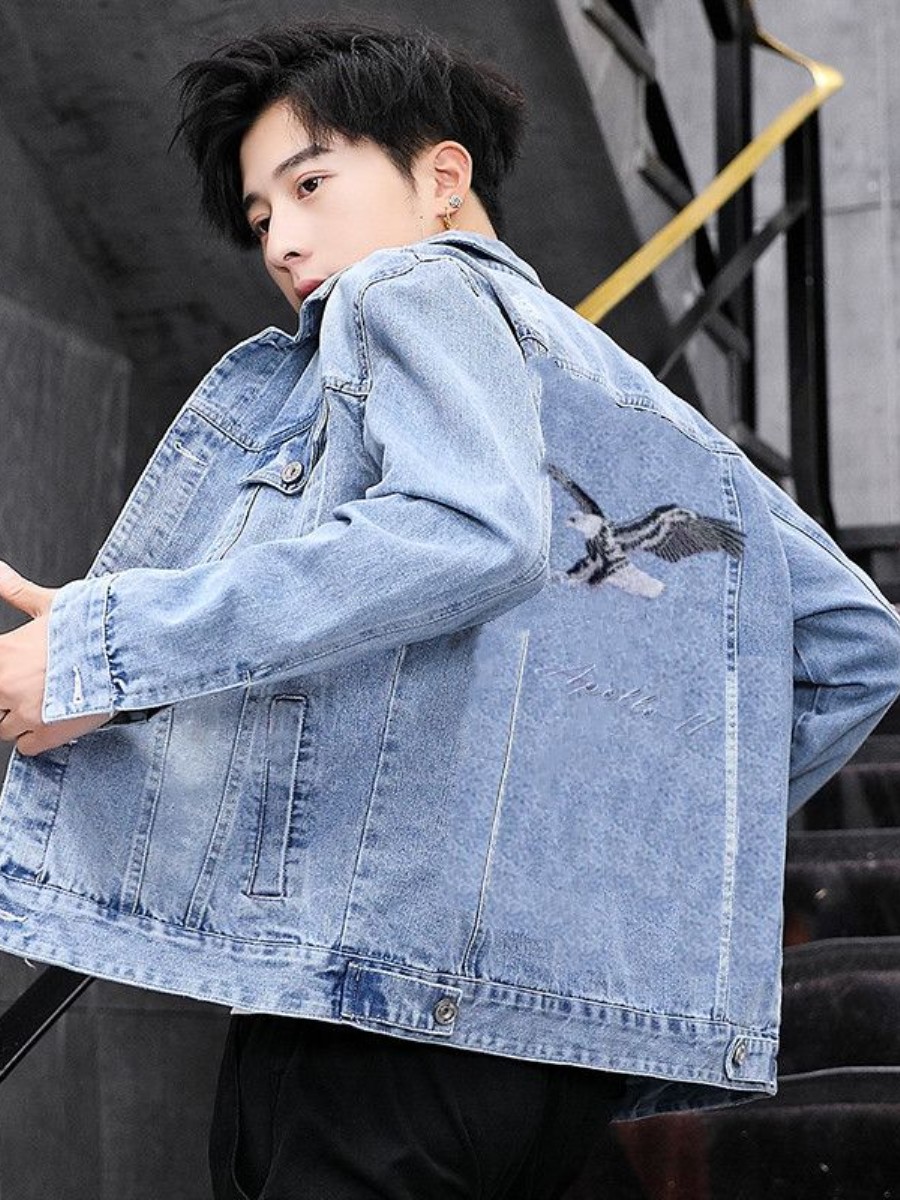 جاكيت جينز رجالي جديد 2026 للر - مراجعة Embroidery Jeans وسعره