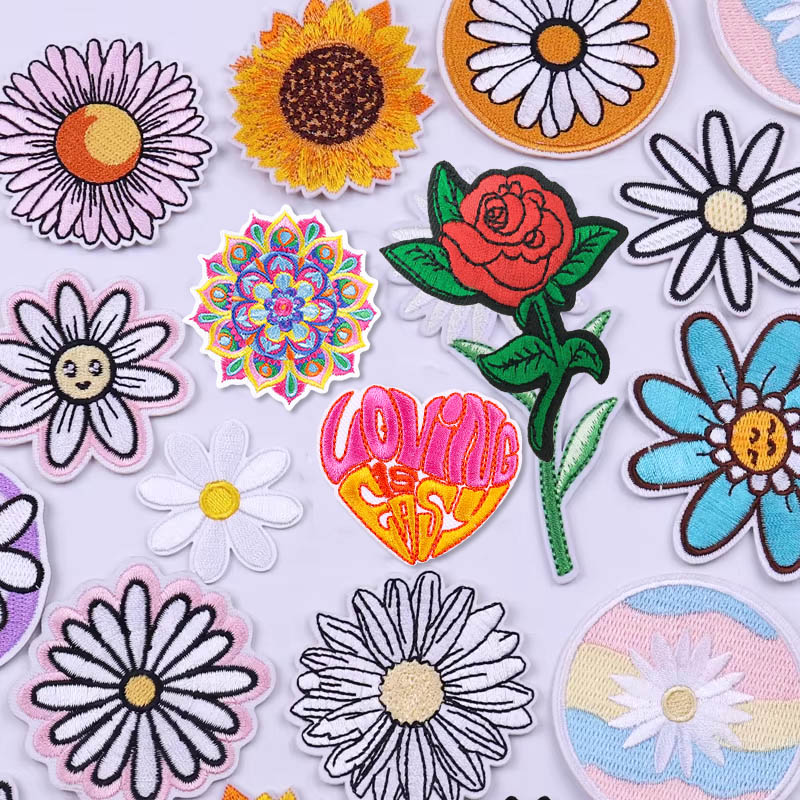 صغيرة ديزي التصحيح الزهور التط - مراجعة Embroidery Daisy Flower وسعره