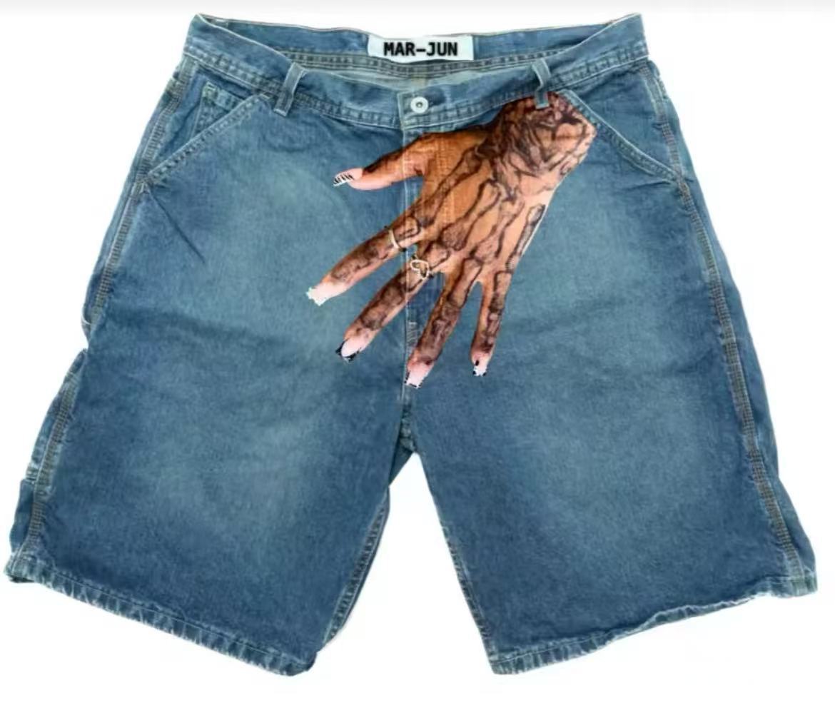 شورت جينز نسائي من ديب تاون Y2 - مراجعة Embroidery Jeans وسعره