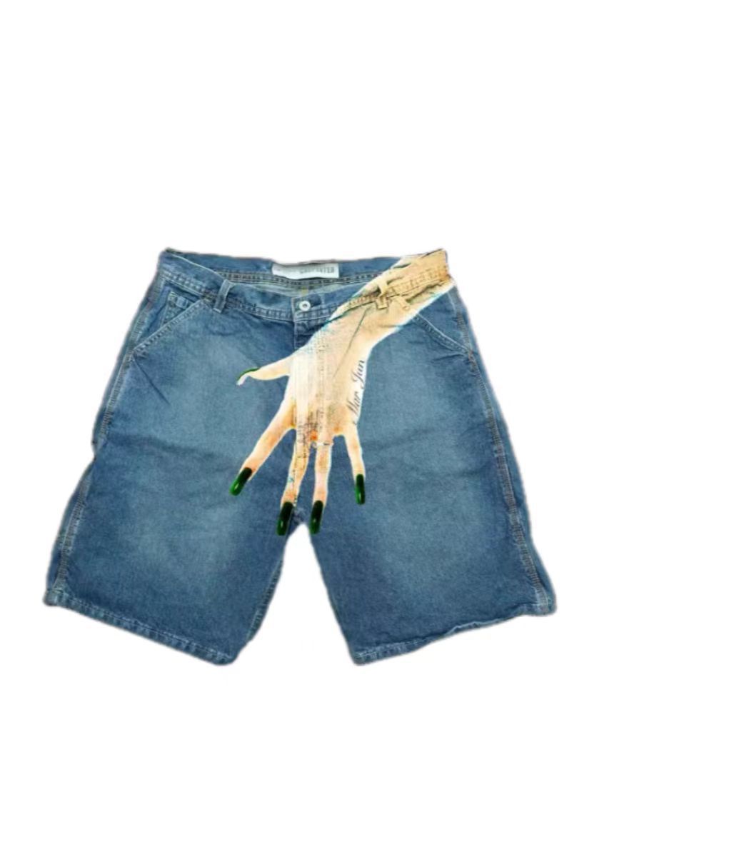 شورت جينز نسائي من ديب تاون Y2 - مراجعة Embroidery Jeans وسعره