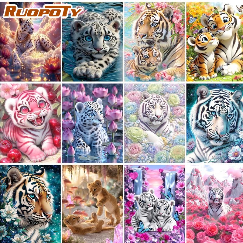 مجموعات رسم بالألماس من RUOPOT - مراجعة Embroidery Ideas For Bags وسعره