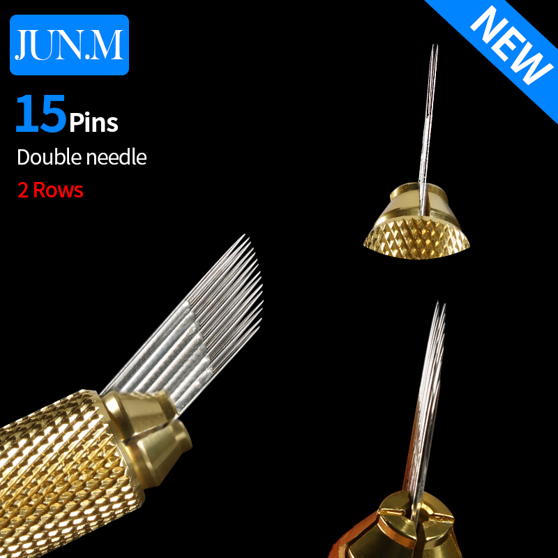 50 قطعة معقمة المتاح Microblad - مراجعة Embroidery Eyebrow وسعره