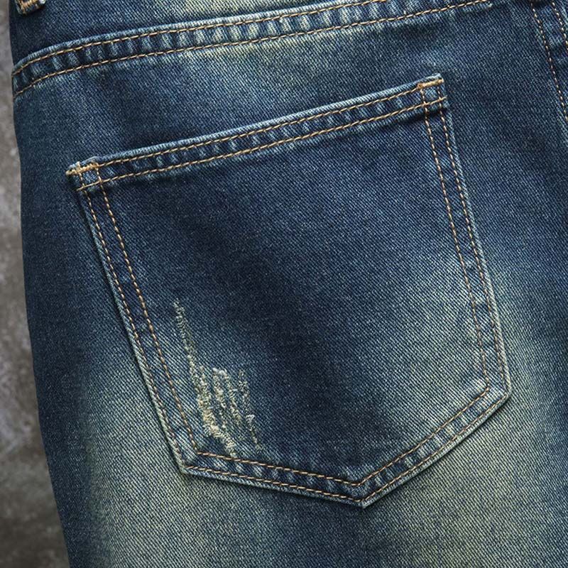 شورت جينز رجالي جديد بتصميم أو - مراجعة Embroidery Jeans وسعره